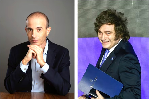 Yuval Harari cuestionó a Milei por su iniciativa de crear empresas no humanas con IA y el Presidente le respondió